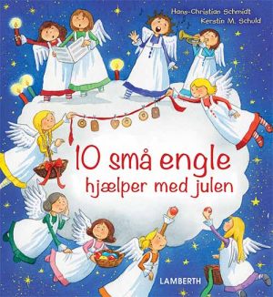 10 små engle hjælper med julen (Bog)