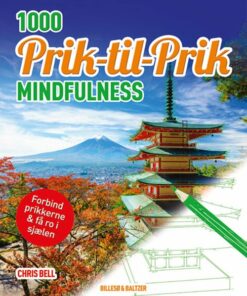 1000 Prik Til Prik - Mindfulness - Chris Bell - Bog