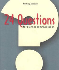 24 Questions For Planned Communication - Jan Krag Jacobsen - Bog