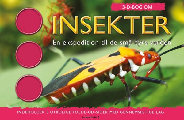 3D Bog om Insekter (Bog)