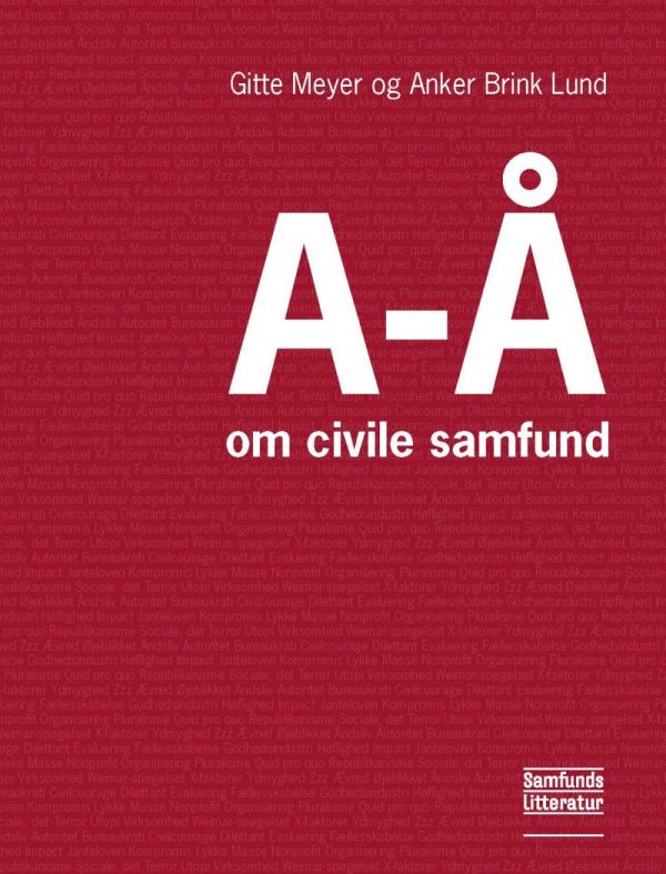 A-å Om Civile Samfund - Gitte Meyer - Bog