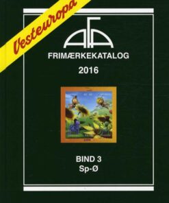 AFA Vesteuropa 2016 Bind 3 (Bog)