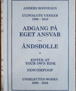 Adgang På Eget Ansvar - åndsbolle - Anders Bonnesen - Bog