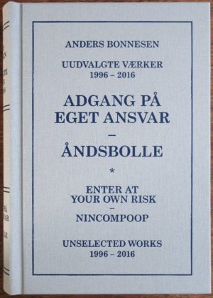 Adgang På Eget Ansvar - åndsbolle - Anders Bonnesen - Bog