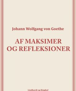 Af maksimer og refleksioner (E-bog)
