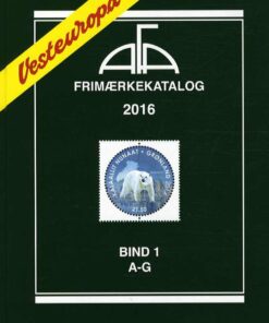Afa Frimærkekatalog 2016 - Vesteuropa Bind 1 - A-g - Diverse - Bog