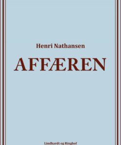 Affæren - Henri Nathansen - Bog