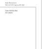 Afgang 13 - Anne Ulrikke Bak - Bog