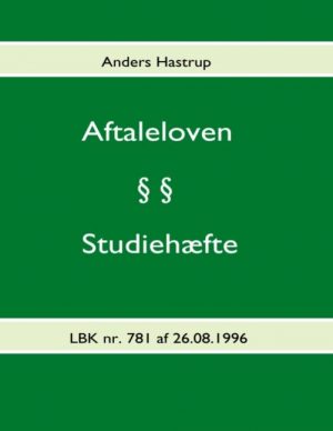 Aftaleloven - Anders Hastrup - Bog