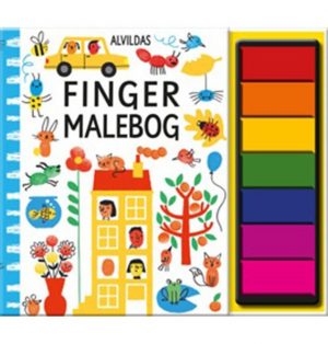 Alvildas Fingermalebog - Fiona Watt - Bog