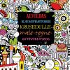 Alvildas Kæmpestore Krusedulle-male-tegne-aktivitetsbog - Fiona Watt - Bog