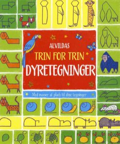 Alvildas Trin For Trin-dyretegninger - Diverse - Bog