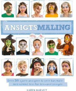 Ansigtsmaling - Karen Harvey - Bog