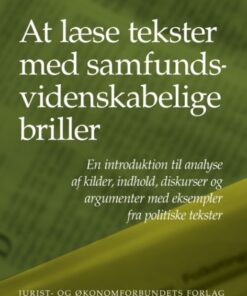 At læse tekster med samfundsvidenskabelige briller (Bog)
