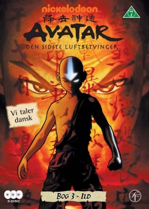 Avatar The Last Airbender / Den Sidste Luftbetvinger - Bog 3 Ild - DVD - Film