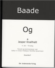 Baade - Og Torsdag - Jesper Knallhatt - Bog