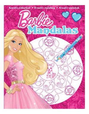 Barbie Mandalas - Pink Kjole (Bog)