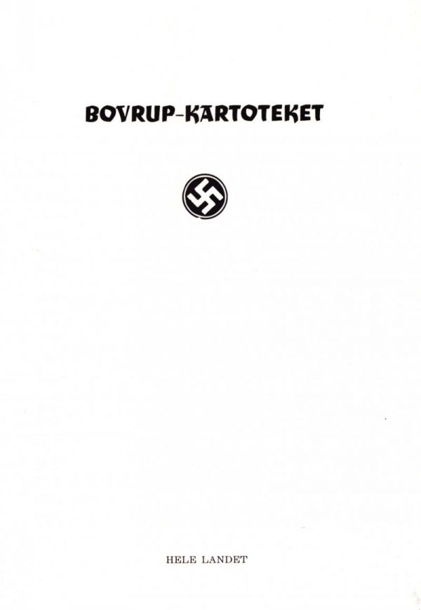 Bovrup Kartoteket - Diverse - Bog