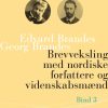 Brevveksling med nordiske forfattere og videnskabsmænd (bind 3) (E-bog)
