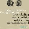 Brevveksling med nordiske forfattere og videnskabsmænd (bind 5) (E-bog)