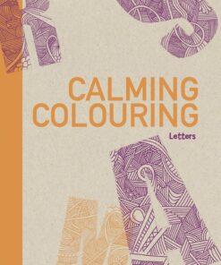Calming Colouring Letters - Bog