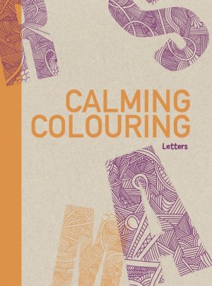 Calming Colouring Letters - Bog