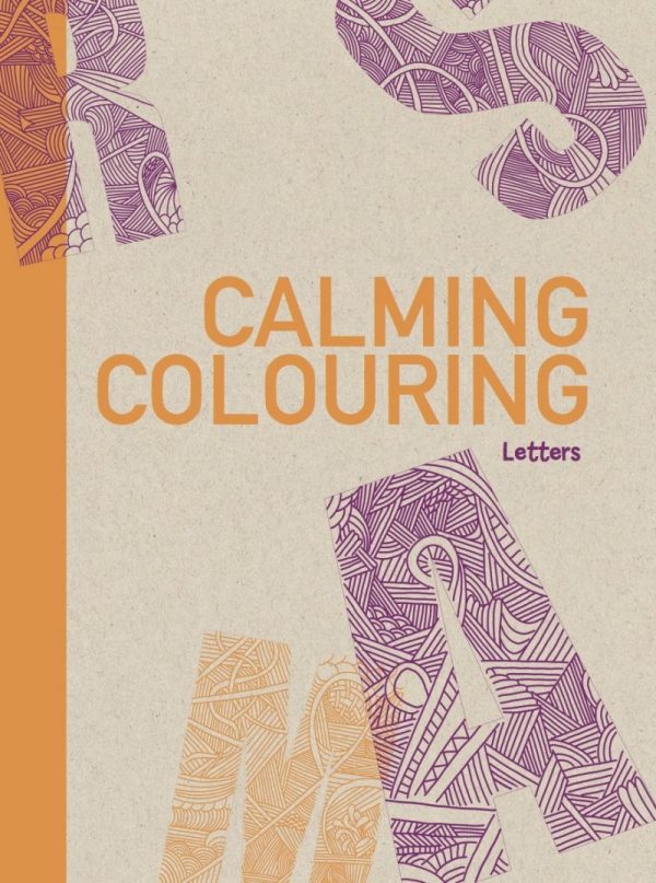 Calming Colouring Letters - Bog