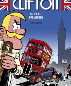 Clifton 1 - Clifton Og Højredrejningen - Zidrou - Tegneserie