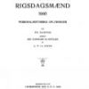De Borgerlige Rigsdagsmænd 1660 - Frederik Barfod - Bog