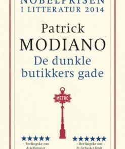 De Dunkle Butikkers Gade - Patrick Modiano - Bog