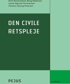 Den Civile Retspleje - Ulrik Rammeskow Bang-pedersen - Bog