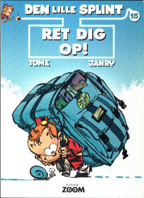 Den Lille Splint 15: Ret Dig Op! - Janry - Tegneserie