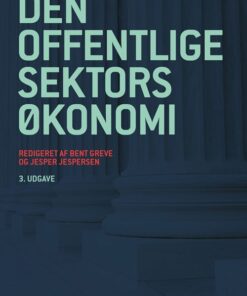 Den Offentlige Sektors økonomi - Lars Andersen - Bog