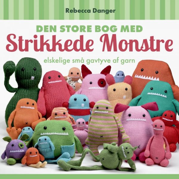 Den Store Bog Med Strikkede Monstre - Rebecca Danger - Bog