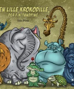 Den lille krokodille, der fik tandpine (Bog)