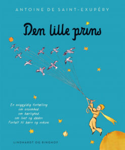 Den lille prins, lyseblå paperback (Bog)