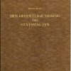 Den offentlige Mening og Statsmagten i den dansk-norske Stat i Slutningen af det 18de Aarhundrede 1784-1799 (Bog)