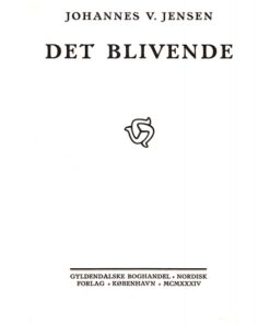 Det Blivende (E-bog)