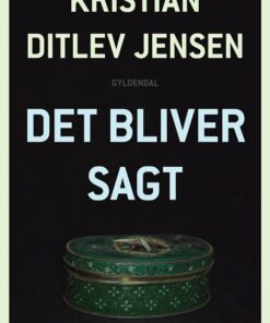 Det Bliver Sagt - Kristian Ditlev Jensen - Bog