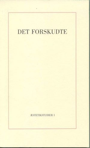 Det Forskudte - Bog