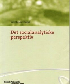 Det Socialanalytiske Perspektiv - Lars-henrik Schmidt - Bog