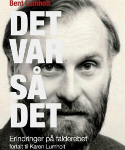 Det Var Så Det - Karen Lumholt - Bog