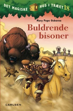 Det magiske hus i træet bind 18: Buldrende Bisoner (Bog)