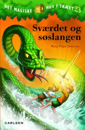 Det magiske hus i træet bind 23: Sværdet og søslangen (Bog)