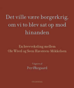 Det ville være borgerkrig, om vi to blev sat op mod hinanden (Bog)