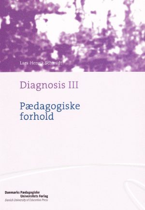 Diagnosis 3 - Lars-henrik Schmidt - Bog