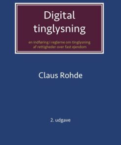 Digital Tinglysning - Claus Rohde - Bog