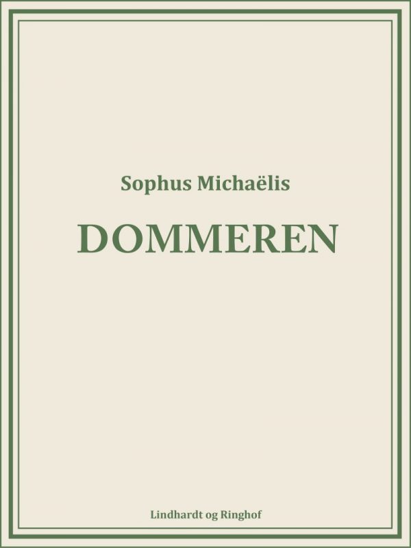 Dommeren - Sophus MichaÃ«lis - Bog