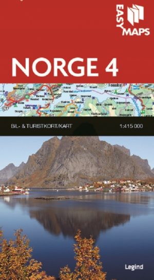 Easy Maps - Norge delkort 4 (Bog)