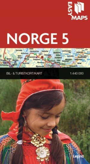 Easy Maps - Norge delkort 5 (Bog)